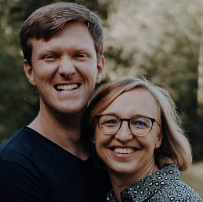 Löwen Andre und Emmelina 400x400
